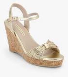 Dorothy Perkins Rita Golden Wedges Women