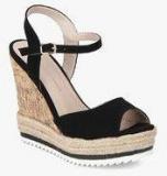 Dorothy Perkins Rosie Black Espadrille Wedges women