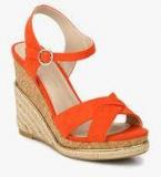 Dorothy Perkins Roxy Orange Espadrille Wedges women