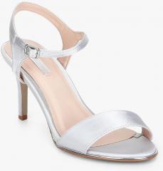 Dorothy Perkins Selina Grey Ankle Strap Stilettos women