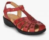 Dr Scholl Paris Closed Sandal Red Sandals women