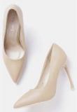 Dressberry Beige Solid Pumps women