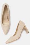 Dressberry Beige Synthetic Belly Shoes Women