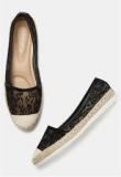 Dressberry Black Espadrille Belly Shoes Women