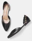 Dressberry Black Solid Ballerinas Women