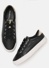 Dressberry Black Synthetic Regular Sneakers women