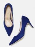 Dressberry Blue Solid Pumps Women