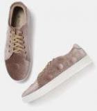 Dressberry Brown Regular Synthetic Sneakers Women