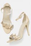 Dressberry Flower Beige Stilettos Women