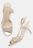 Dressberry Golden Metallic Stilettos Women