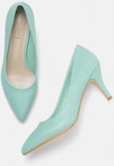 Dressberry Green Solid Pumps women