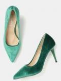 Dressberry Green Synthetic Stilettos Women