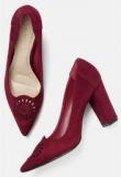 Dressberry Laser Cut Magenta Stilettos Women