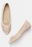 Dressberry Laser Cut Peach Belly Shoes Women