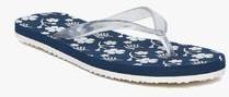 Dressberry Navy Blue Flip Flops women