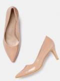 Dressberry Nude Coloured Solid Pumps Women