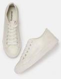 Dressberry Off White Synthetic Regular Sneakers Women