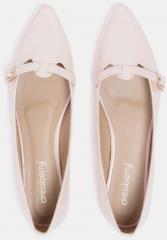 Dressberry Peach Coloured Solid Ballerinas women