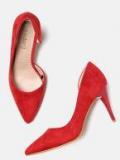 Dressberry Red Solid Sandals Women