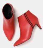 Dressberry Red Synthetic Boots Women