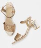 Dressberry Rose Gold Toned Solid Heels Women