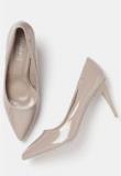 Dressberry Taupe Solid Pumps Women