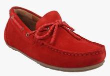 Drish Red Genuine Leather Loafers boys