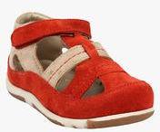 Drish Red Sandals Boys