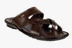 Duke Brown Slippers Men