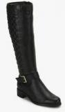 Dune Black Calf Length Boots Women