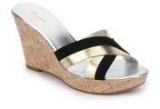 Dune Kea Di Golden Wedges Women