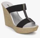 Dune Kizmo Di Black Wedges Women