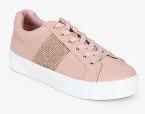 Dune London Embellish Nude Casual Sneakers Women