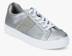 Dune London Grey Casual Sneakers Women