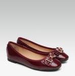 Dune London Maroon Solid Ballerinas Women