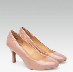 Dune London Nude Coloured Solid Pumps women