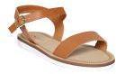 Dune London Women Tan Brown Solid Open Toe Flats