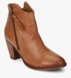 Dune Penny Tan Ankle Length Boots Women