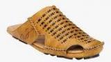 Eego Italy Tan Slippers Men