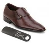 Egoss Brown Formal Shoes Men