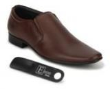 Egoss Tan Formal Shoes Men