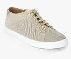 Elle Beige Casual Sneakers Women