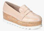 Elle Beige Loafers Women