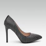 Elle Black Embellished Pumps Women