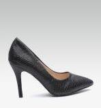 Elle Black Shimmer Pumps Women