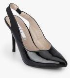 Elle Black Sling Back Stilettos Women