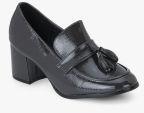 Elle Black Synthetic Belly Shoes Women