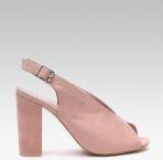 Elle Pink Solid Peep Toes Women