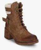 Elle Tan Ankle Length Boots Men