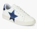 Elle White Casual Sneakers Women